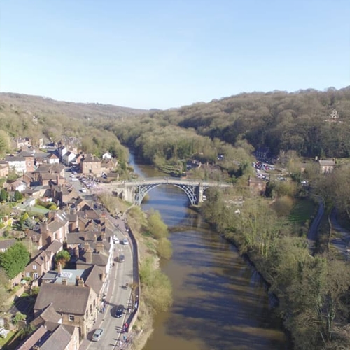 Iron Bridge and Severn Valley Helicopter Tour - Iron Bridge View Iron Bridge and Severn Valley Helicopter Tour - Iron Bridge View